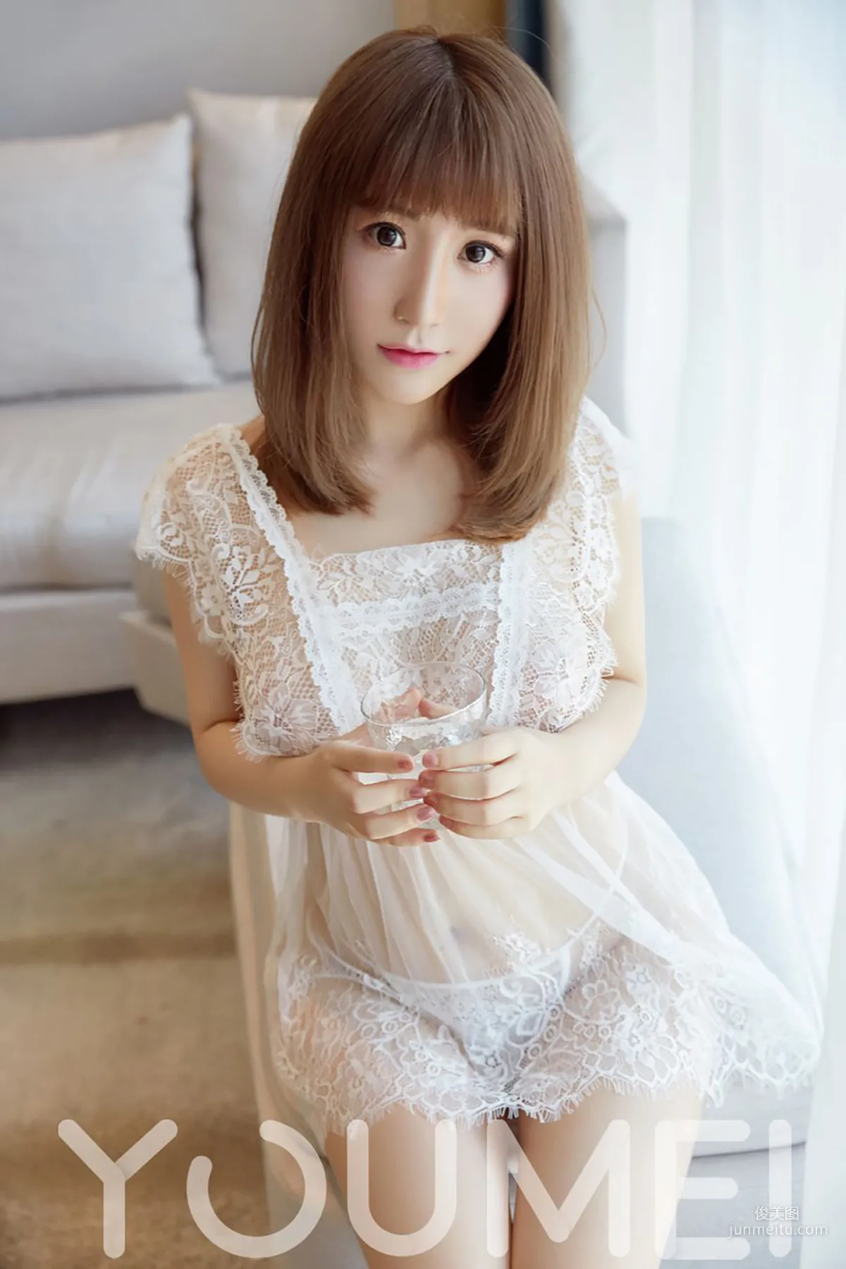 绯月櫻-Cherry《純白蕾絲》 [尤美YouMei] Vol.027 寫真集 4