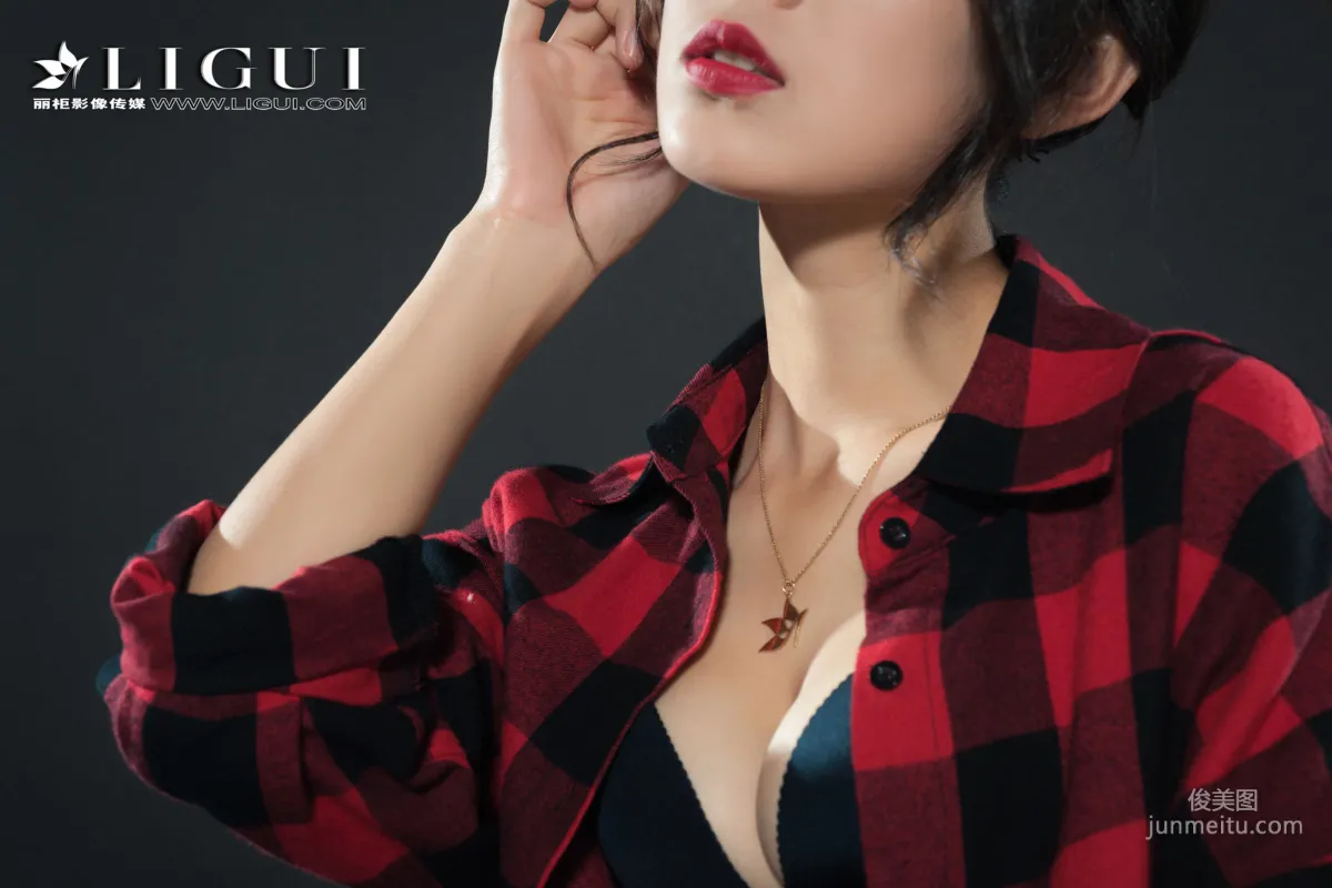 趙維拉《牛仔黑絲女郎》 [麗櫃Ligui] 網絡麗人 寫真集 15