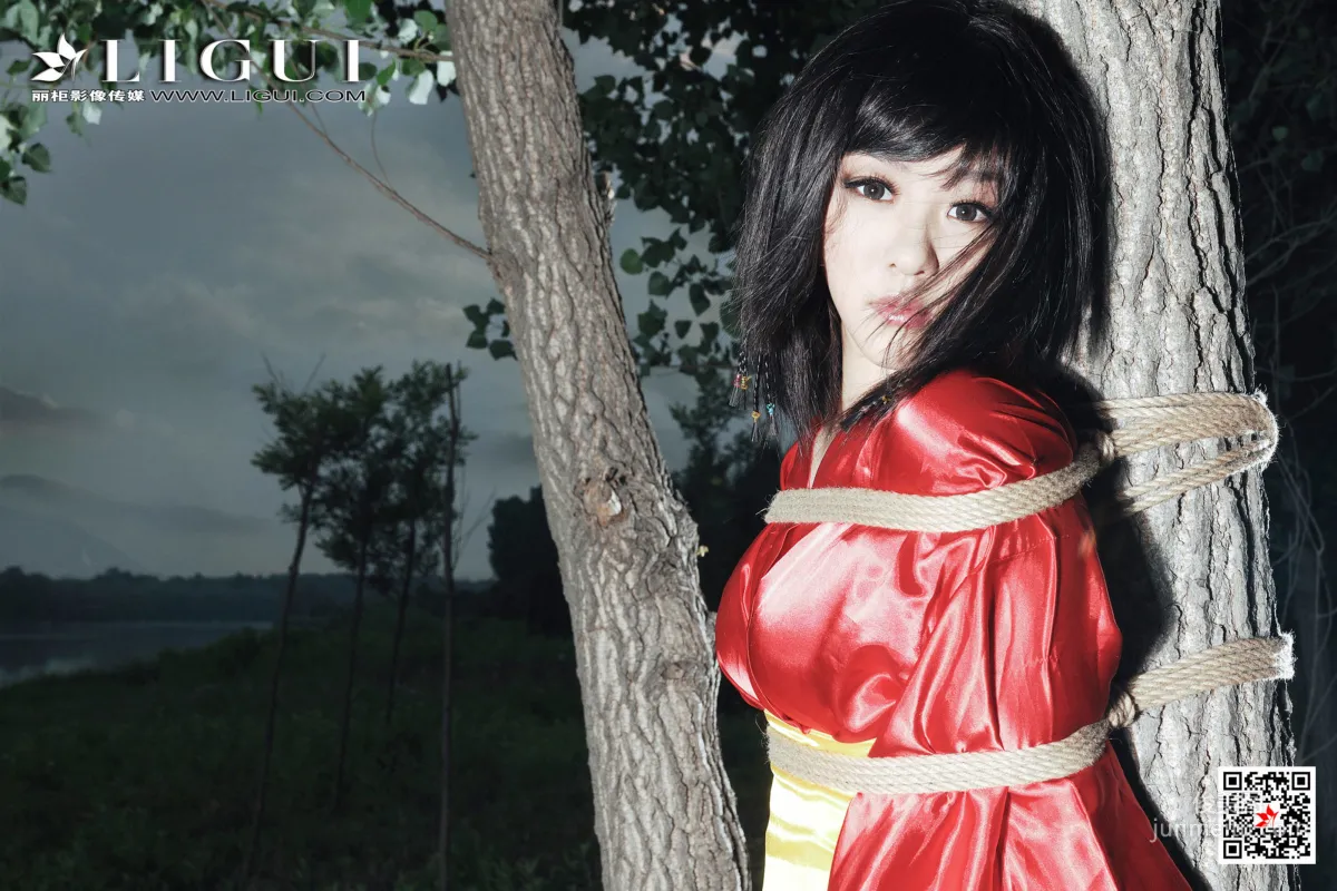 模特佩佩《黑夜美束》 [麗櫃Ligui] 精品圖集 寫真集 16