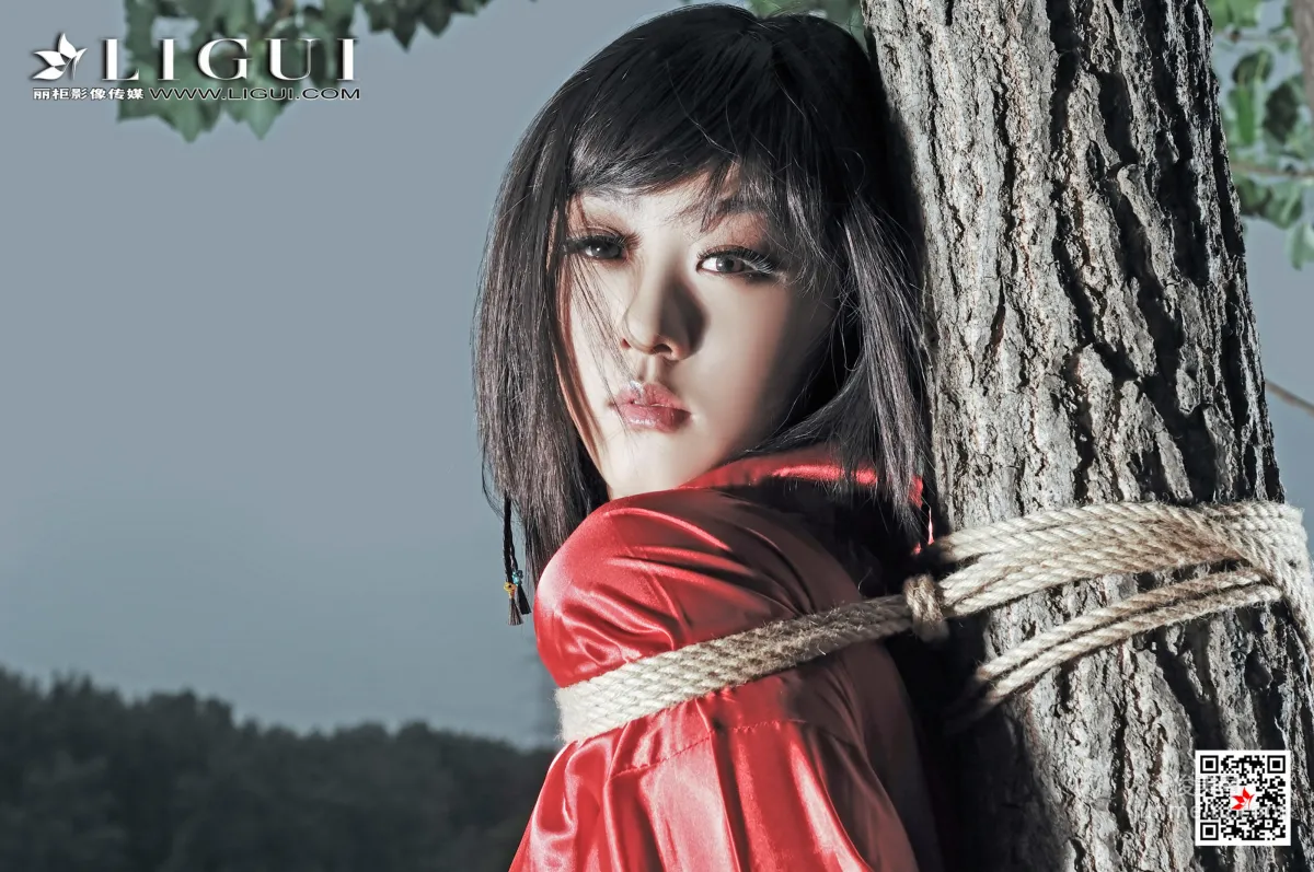 模特佩佩《黑夜美束》 [麗櫃Ligui] 精品圖集 寫真集 26