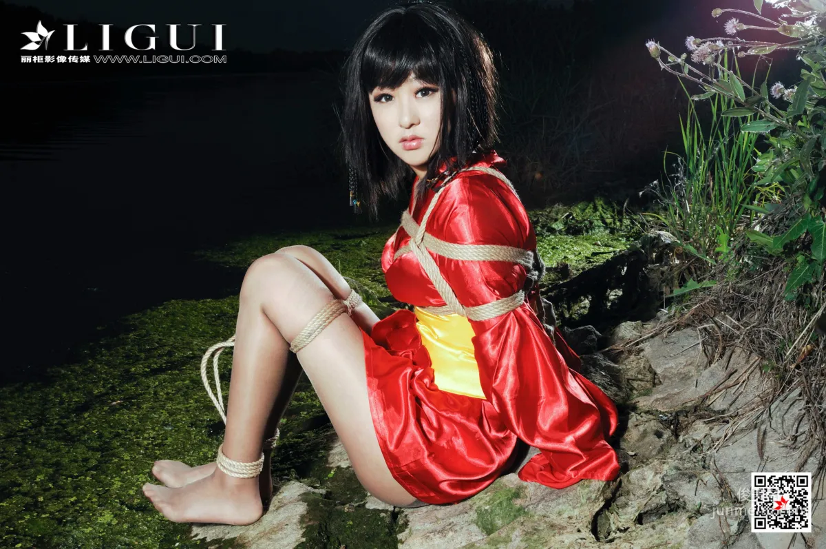 模特佩佩《黑夜美束》 [麗櫃Ligui] 精品圖集 寫真集 56