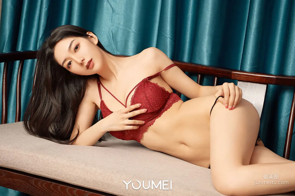 小熱巴《紅粉佳人》 [尤美YouMei] Vol.079 寫真集 25