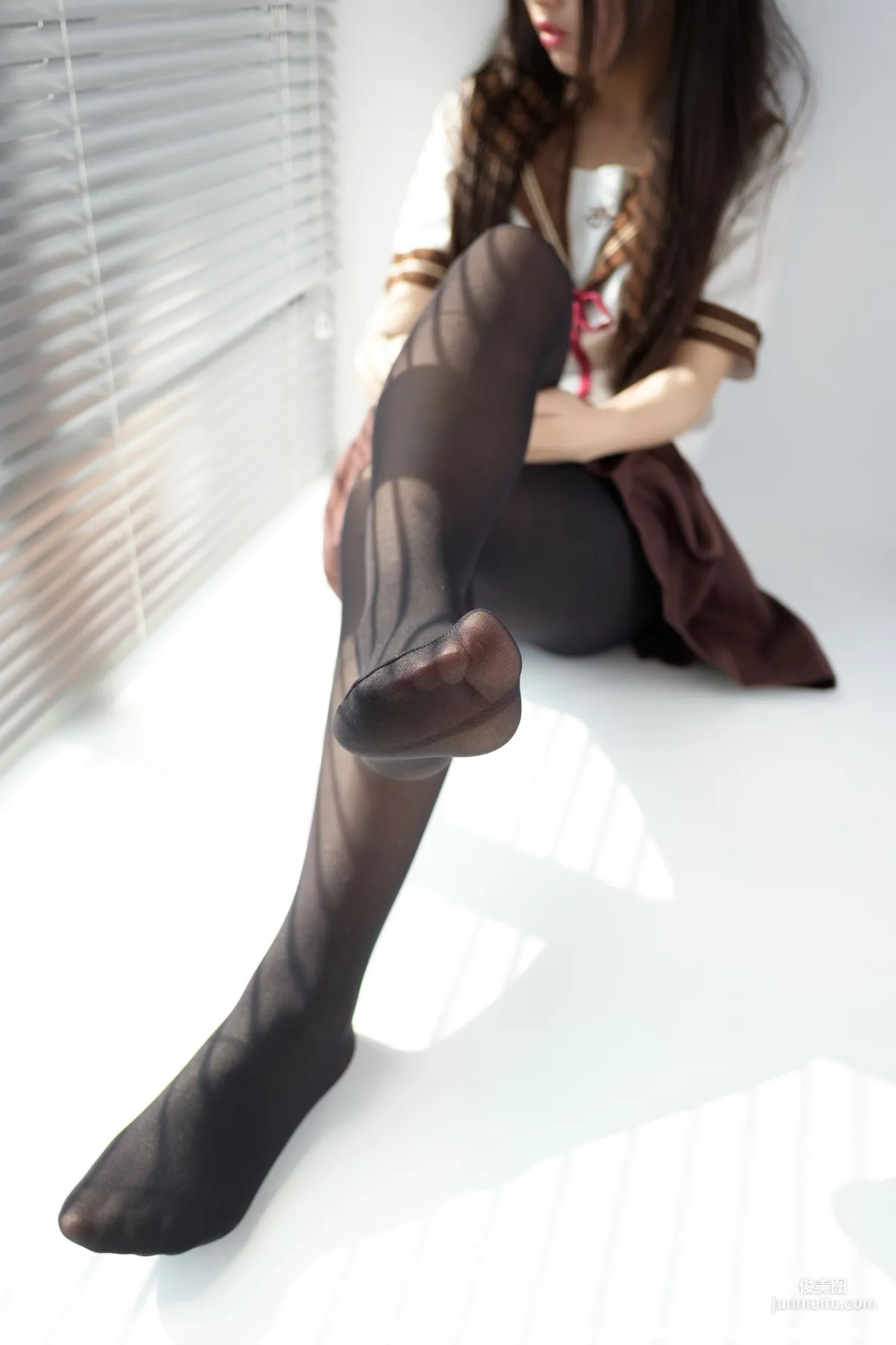 JK制服黑丝美足 [森萝财团] [BETA-011] 写真集17