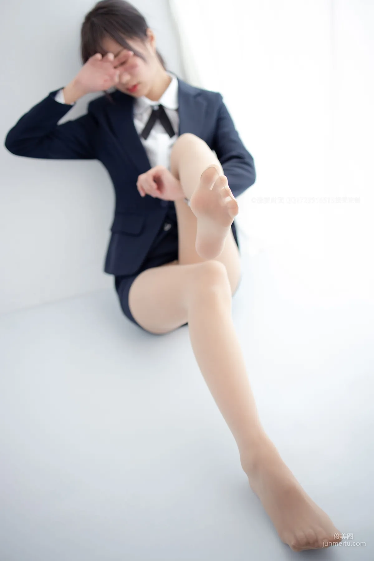 20D肉絲空姐制服 [森蘿财團] [X-050] 寫真集 115