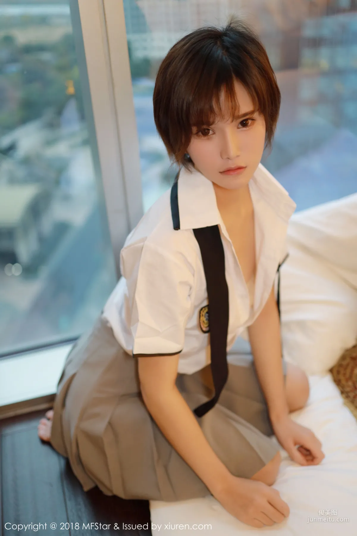 小姿2002《學院風格的嬌媚》 [模範學院MFStar] Vol.172 寫真集 17