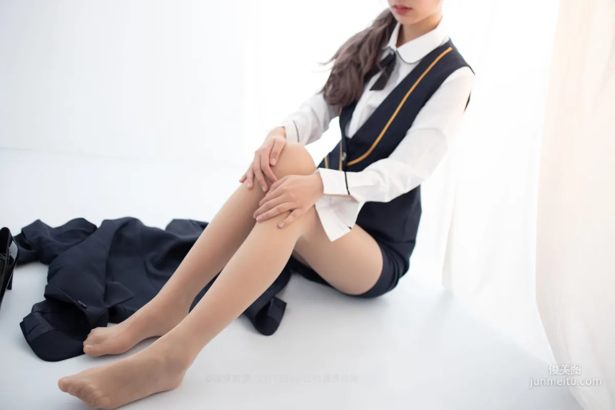20D肉絲空姐制服 [森蘿财團] [X-050] 寫真集 136