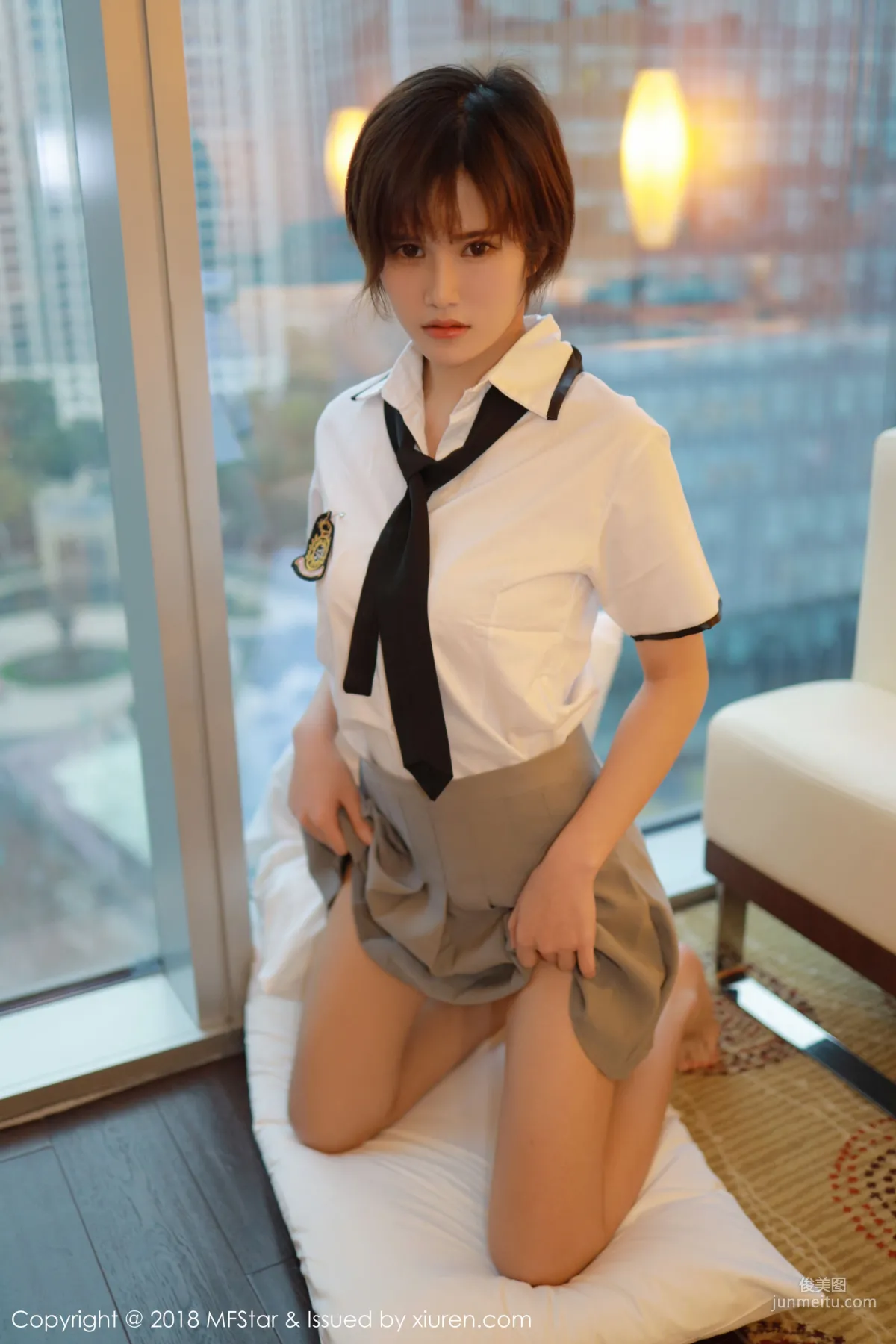 小姿2002《學院風格的嬌媚》 [模範學院MFStar] Vol.172 寫真集 13