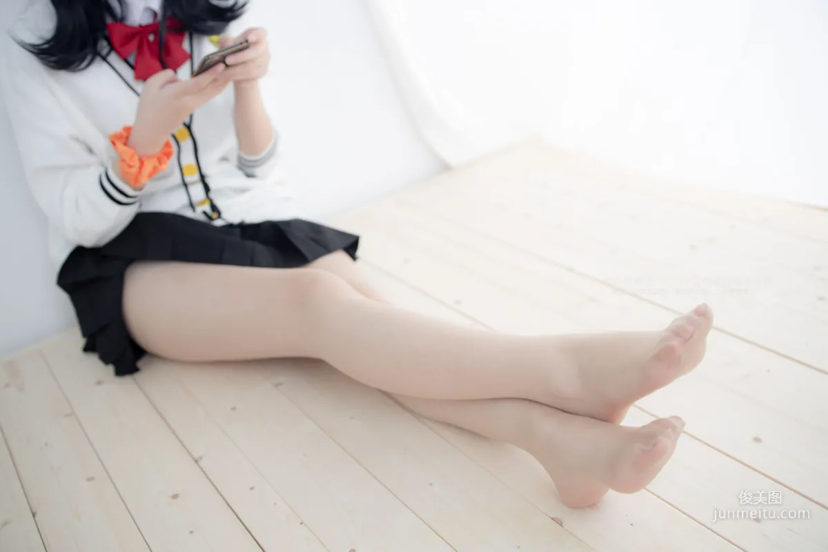 20D肉丝短棉袜踩物 [森萝财团] [X-055] 写真集33