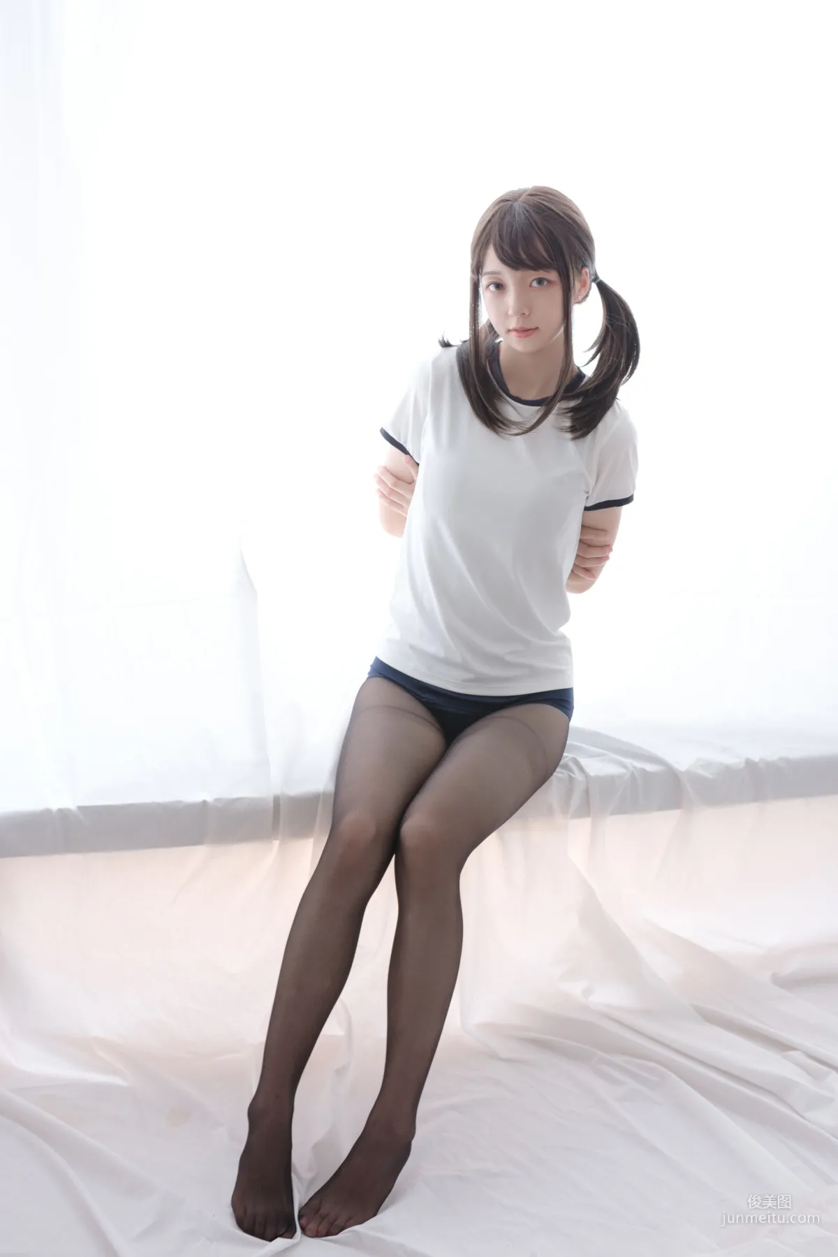 [森萝财团] LOVEPLUS-002 萝蓝丝袜写真集10