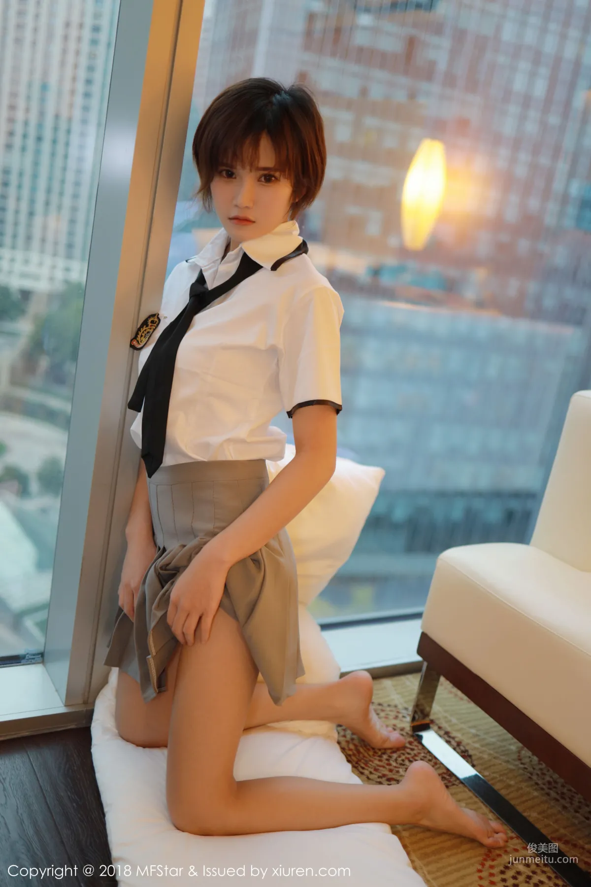 小姿2002《學院風格的嬌媚》 [模範學院MFStar] Vol.172 寫真集 12