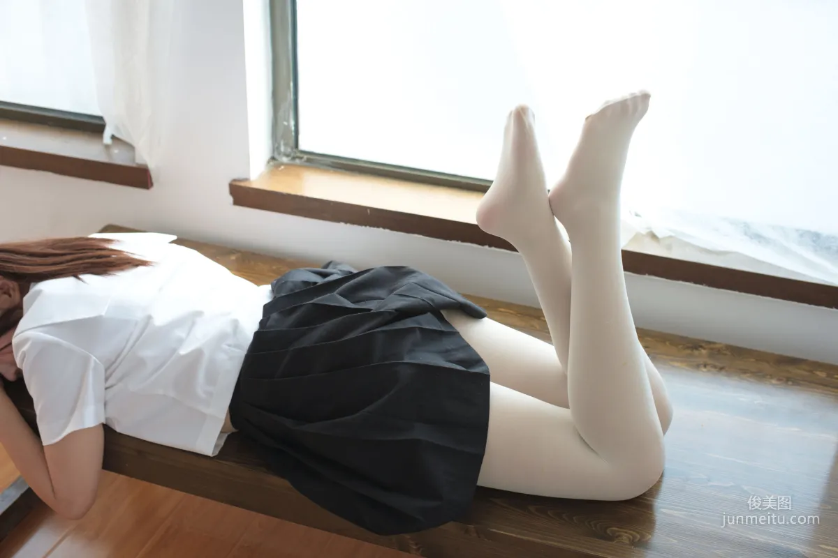 白絲美足學生裝蘿莉 [森蘿财團] [BETA-028] 寫真集 53