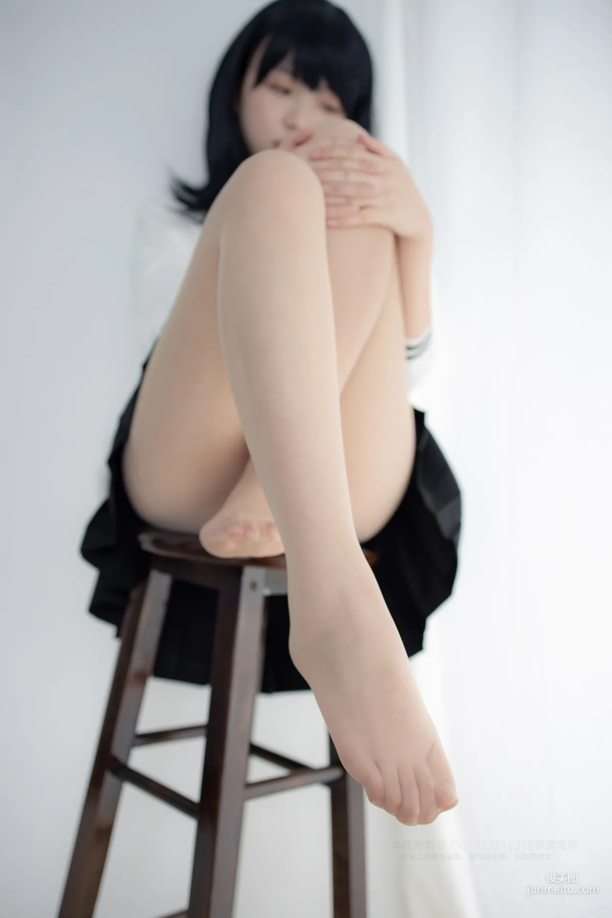 20D肉丝短棉袜踩物 [森萝财团] [X-055] 写真集61