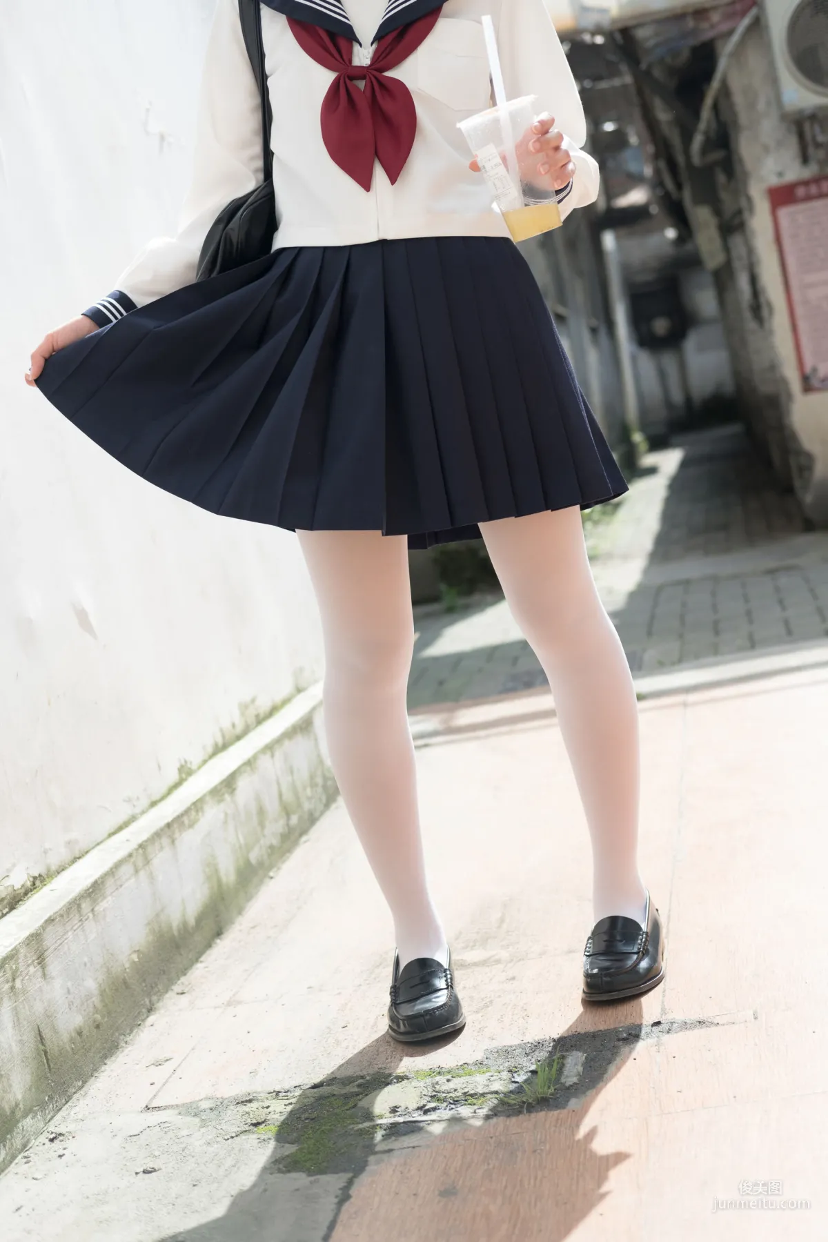 JK校服白丝美足 [森萝财团] [BETA-017] 写真集44