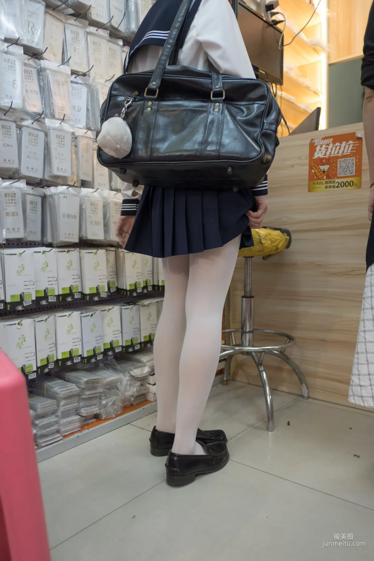 JK校服白丝美足 [森萝财团] [BETA-017] 写真集3