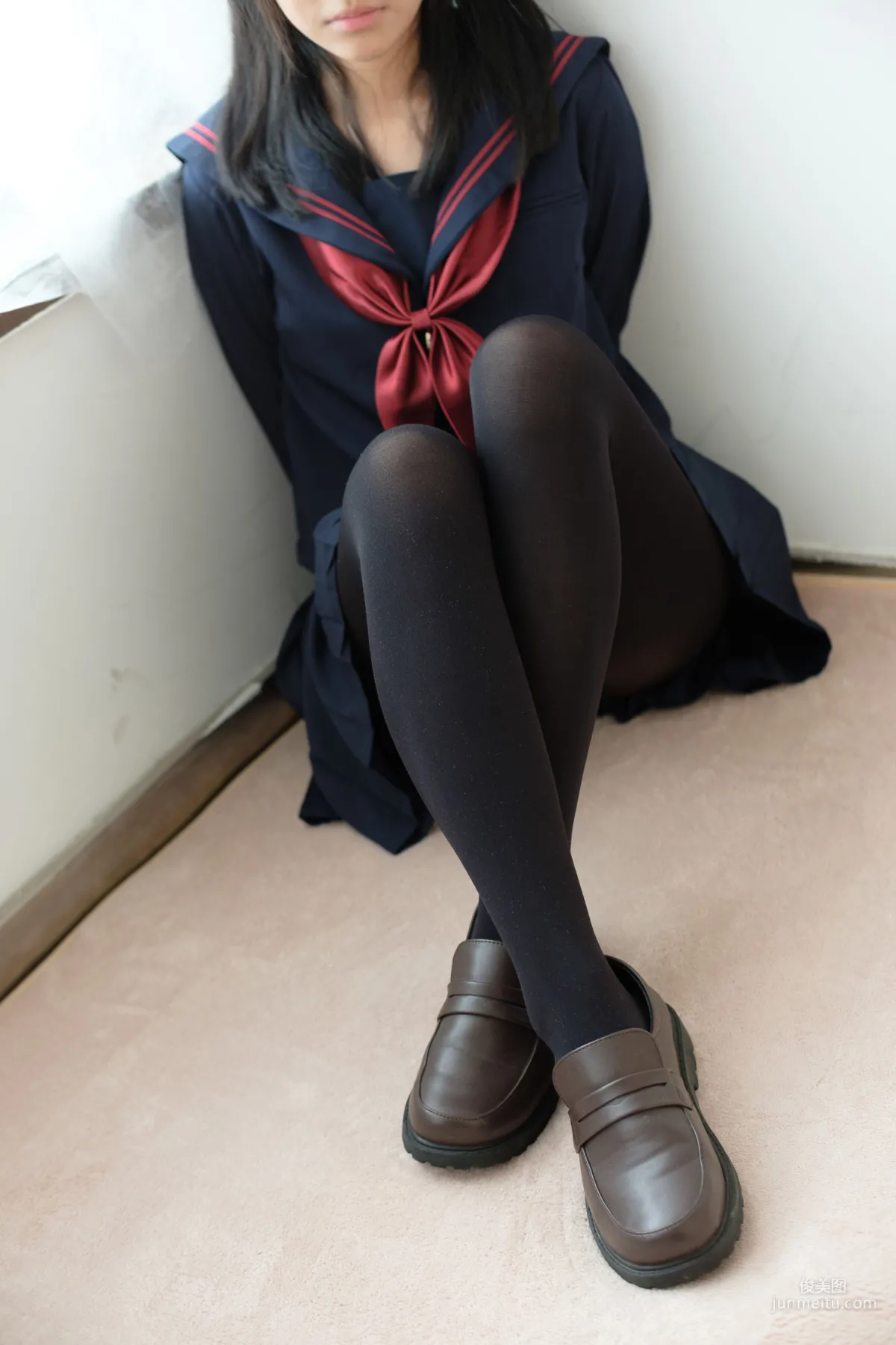 JK校服黑丝少女 [森萝财团] [BETA-024] 写真集3