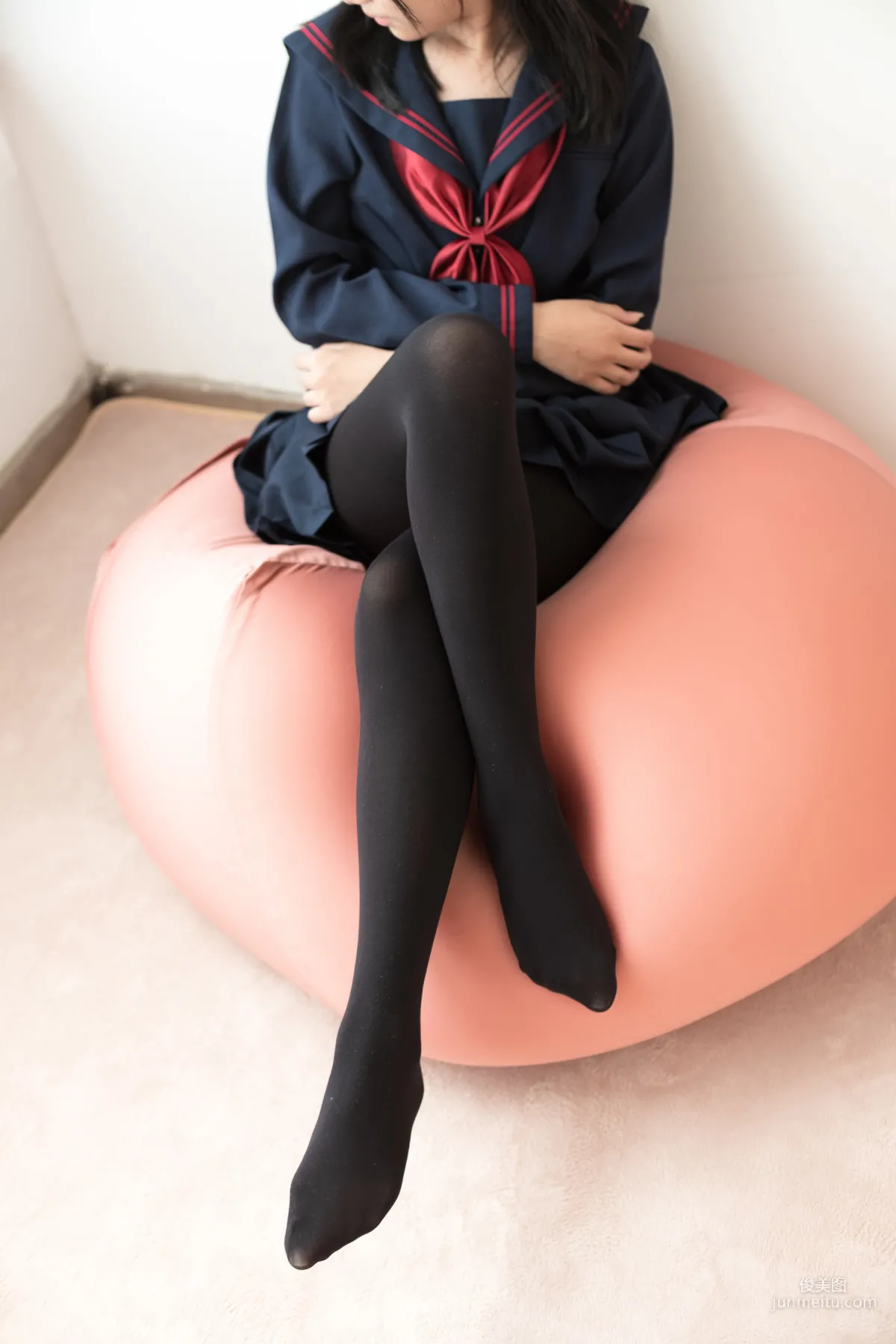 JK校服黑丝少女 [森萝财团] [BETA-024] 写真集28