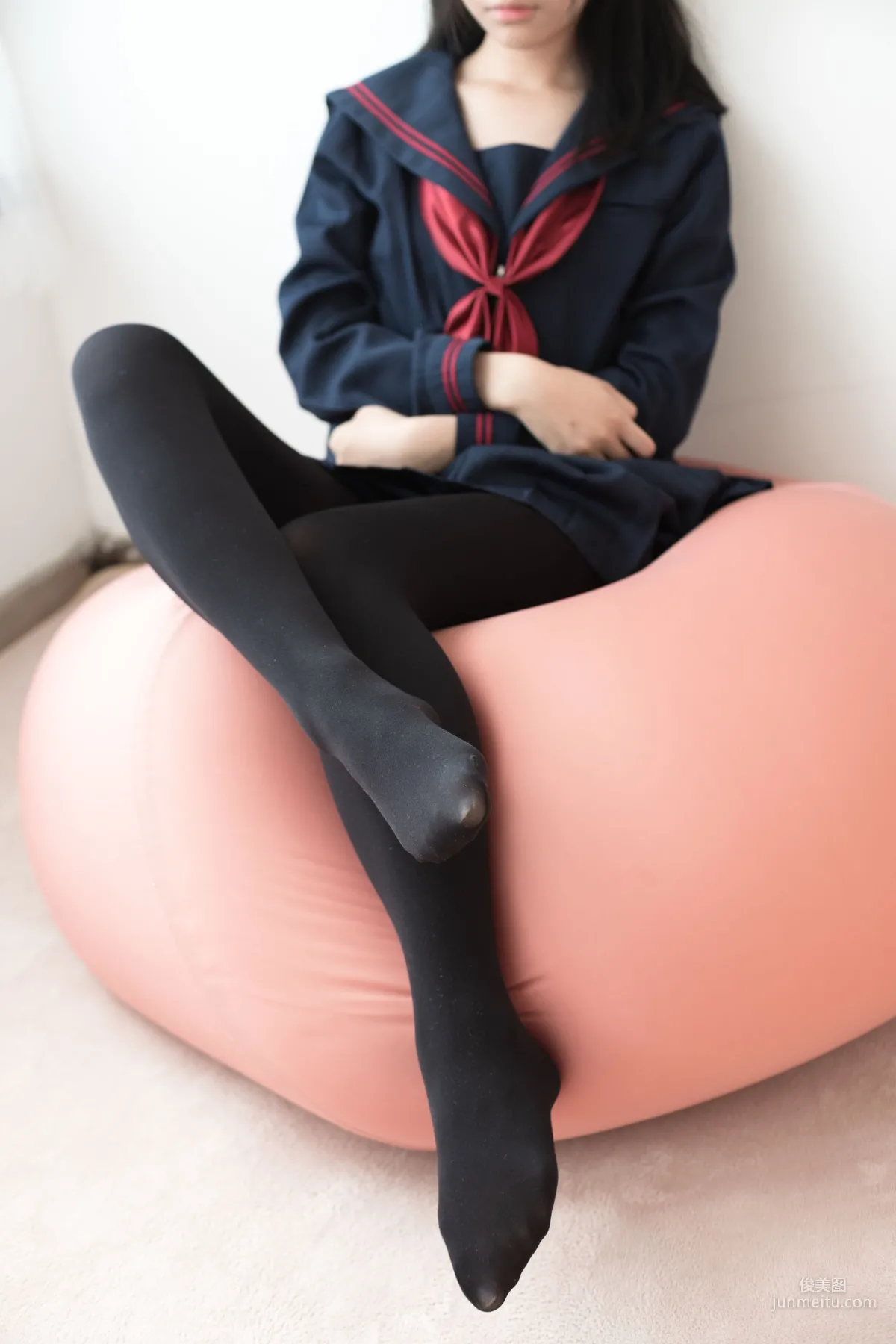 JK校服黑丝少女 [森萝财团] [BETA-024] 写真集30