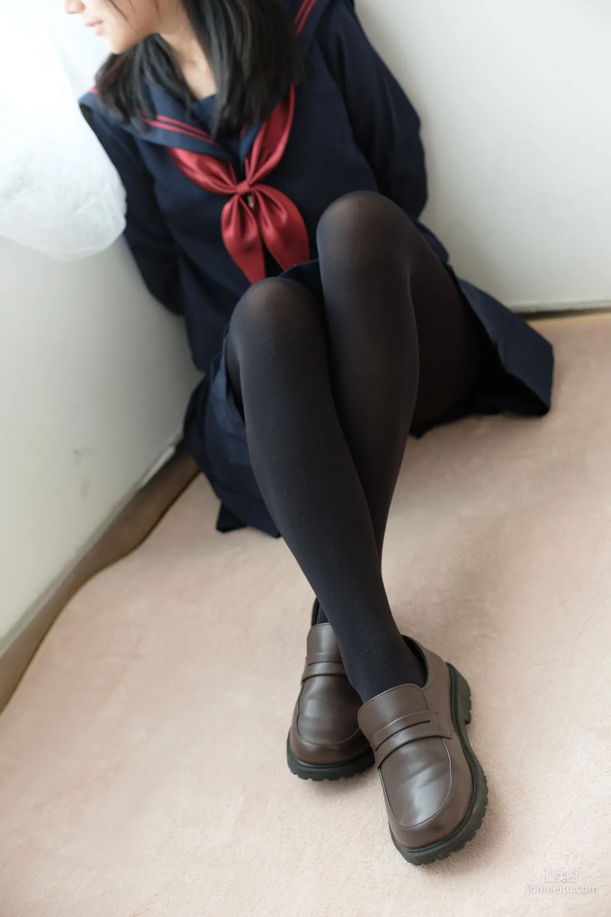 JK校服黑丝少女 [森萝财团] [BETA-024] 写真集2