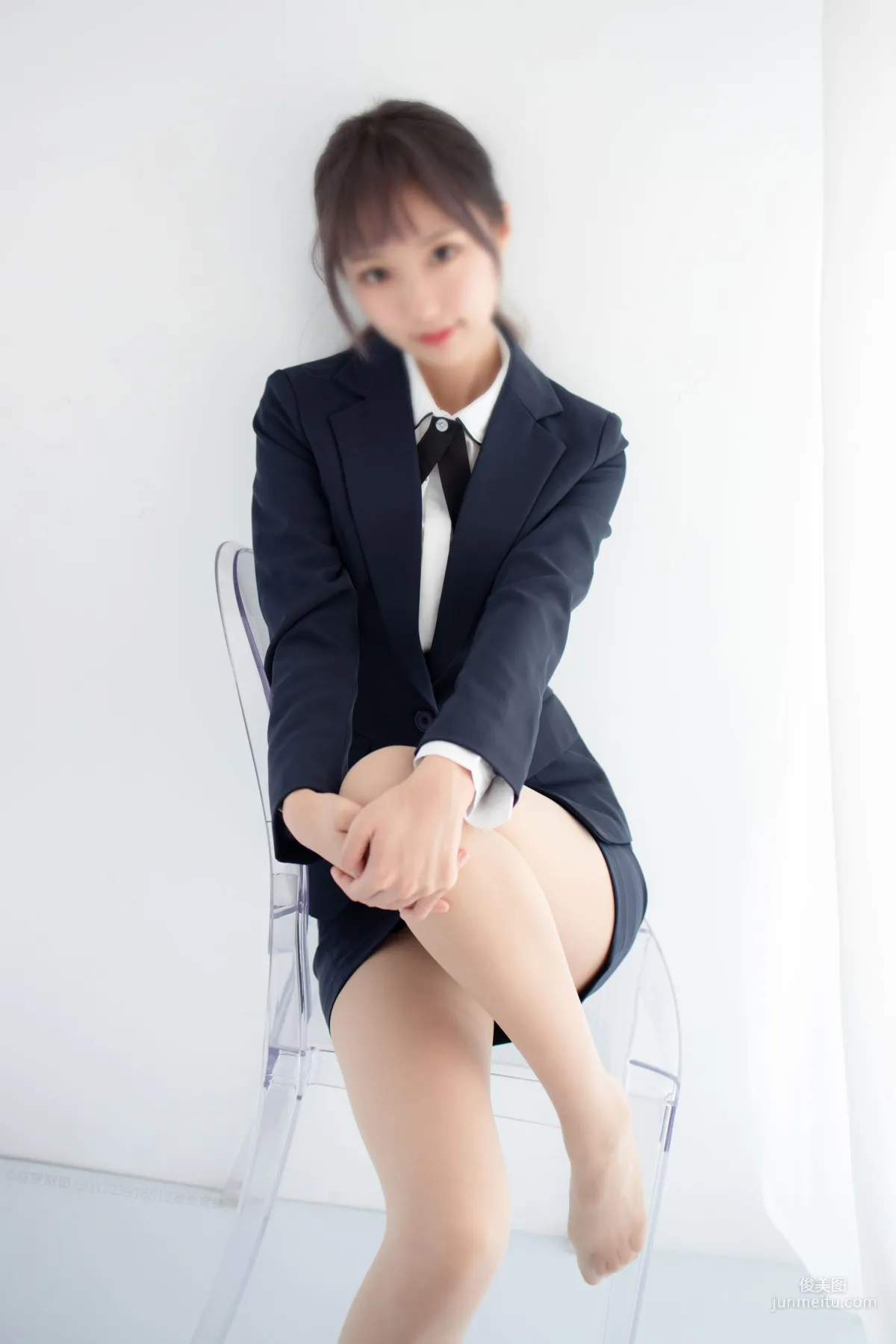 20D肉絲空姐制服 [森蘿财團] [X-050] 寫真集 38