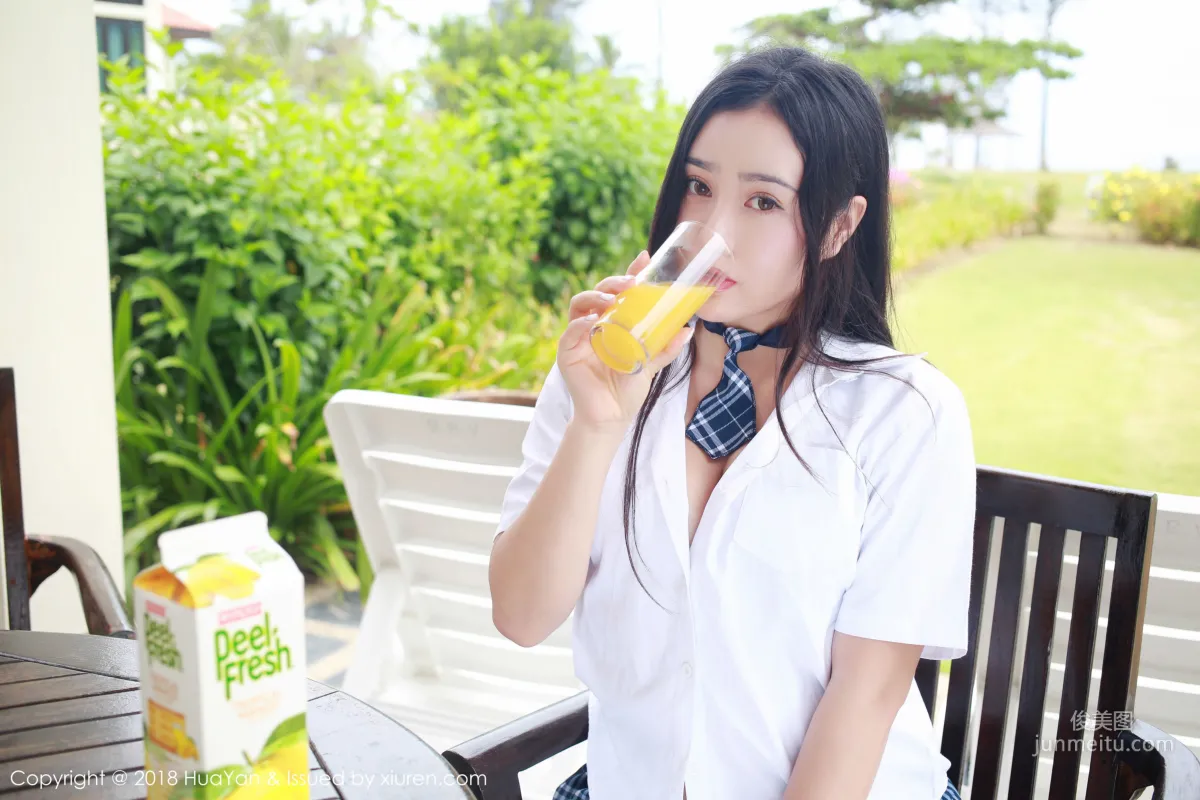Manuela玛鲁娜《美臀娜》 [花の颜HuaYan] Vol.060 写真集1