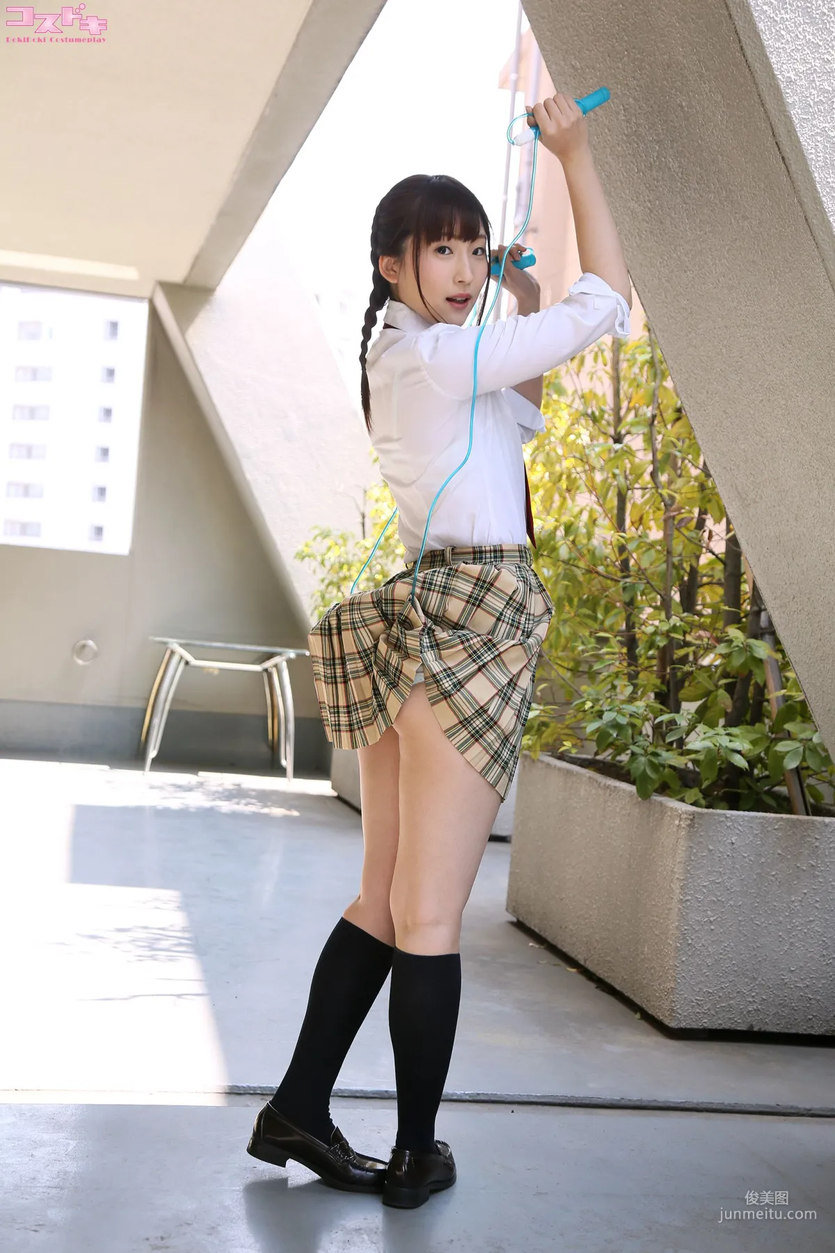 千歳なずな [Cosdoki] chitosenazuna_pic_seifuku1 寫真集 12