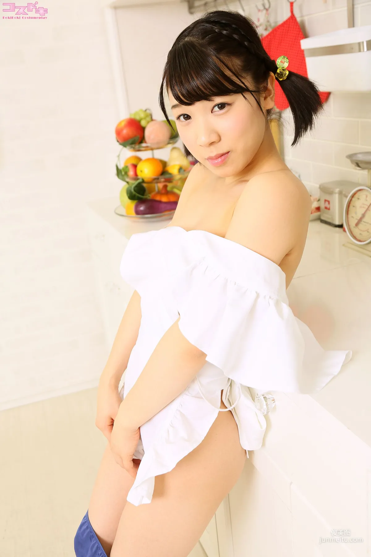 [Cosdoki] 結菜はるか 蘿莉美廚娘 yuinaharuka_pic_sukumizu1 寫真集 59
