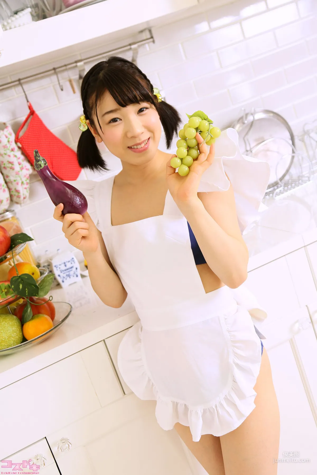 [Cosdoki] 結菜はるか 蘿莉美廚娘 yuinaharuka_pic_sukumizu1 寫真集 18