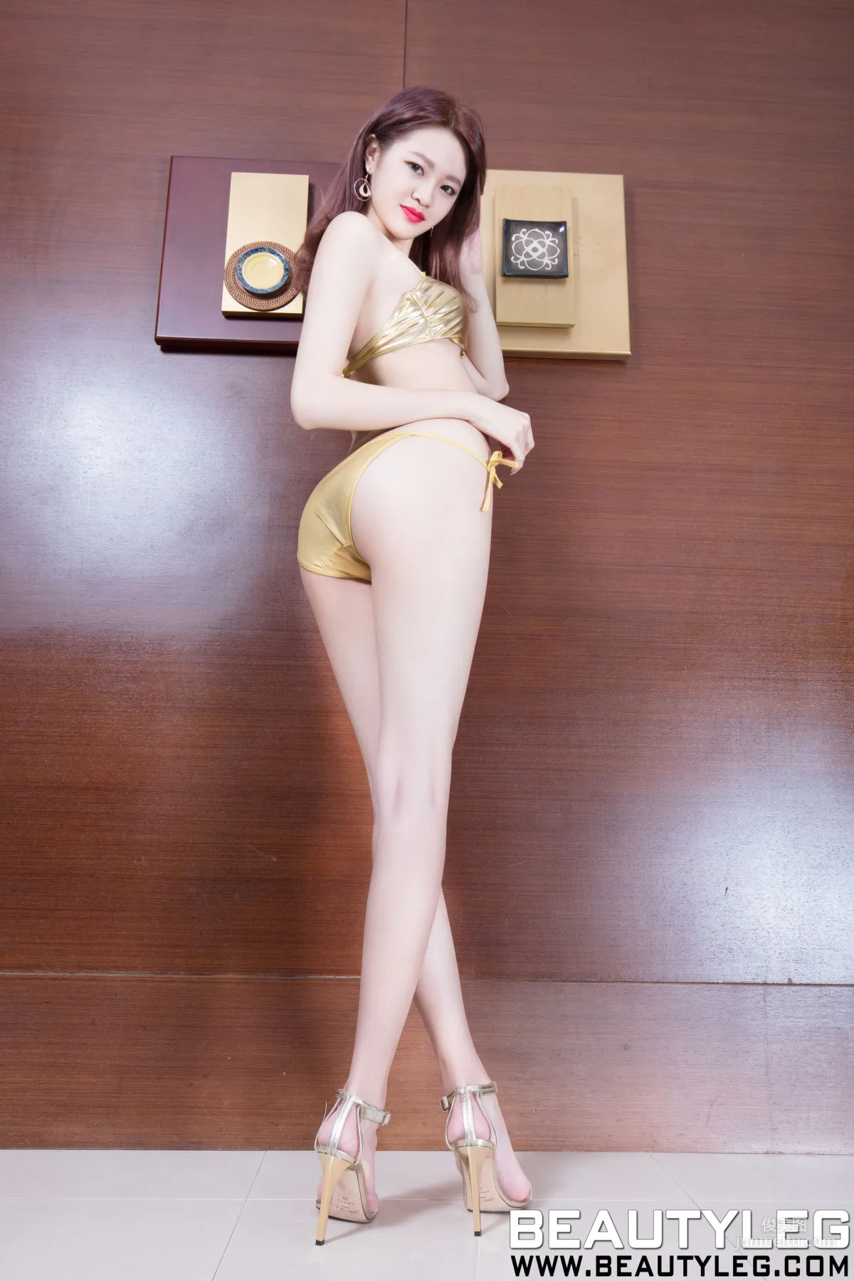 腿模Una《长腿肉丝袜》 [Beautyleg] No.1745 写真集25