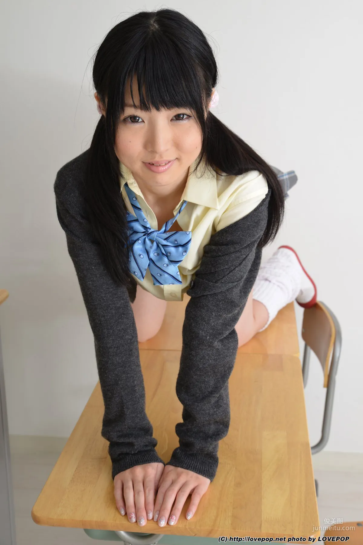 [LOVEPOP] なごみ《Uniform cardigan - PPV》写真集70