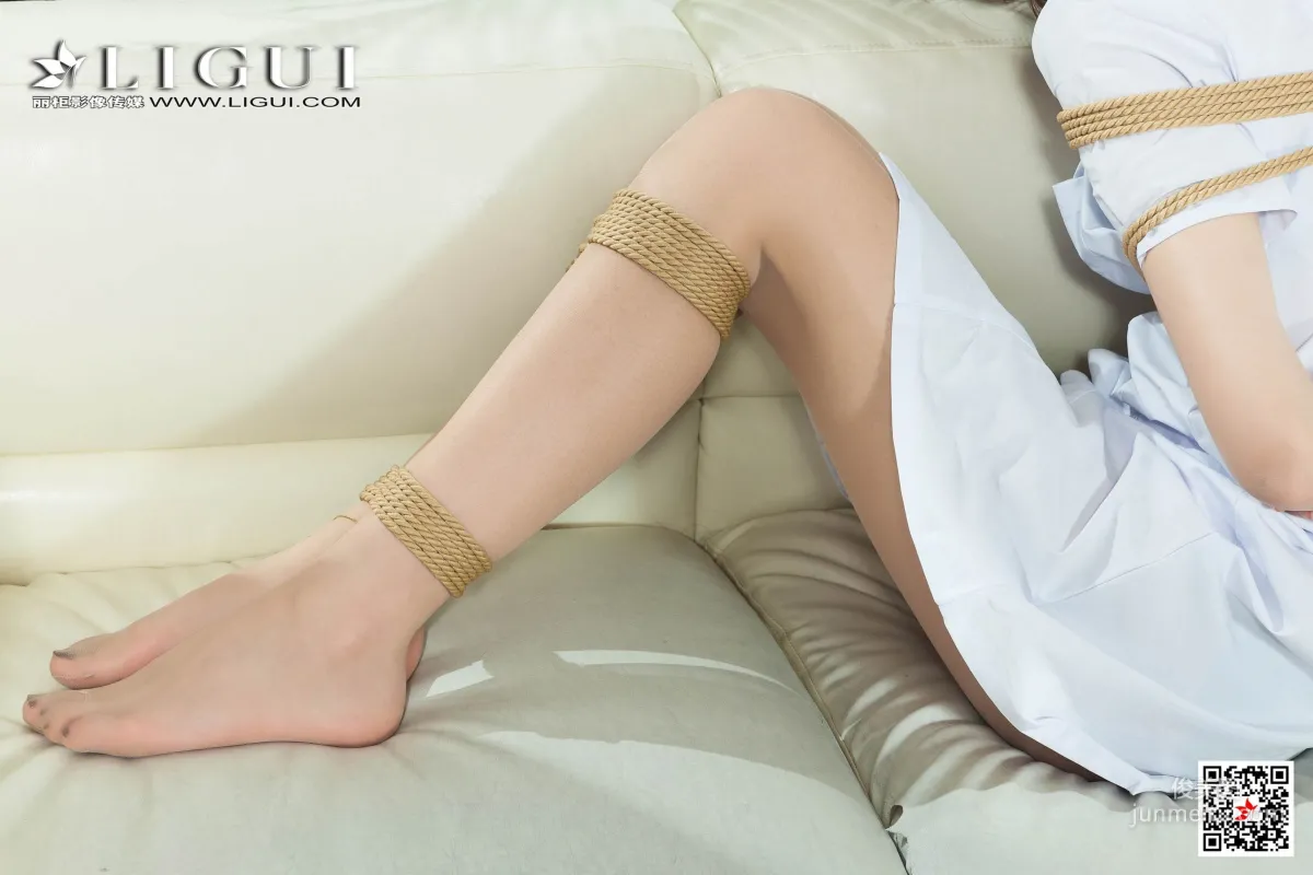腿模Xilly《護士繩藝捆綁》 [麗櫃美束Ligui] 寫真集 43