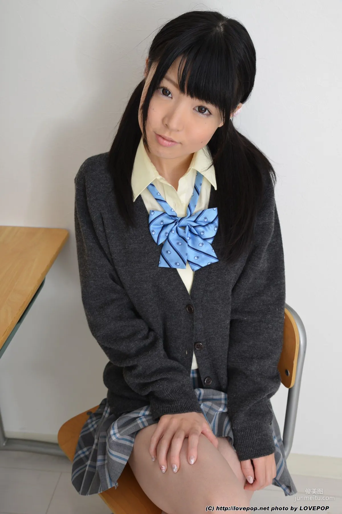 [LOVEPOP] なごみ《Uniform cardigan - PPV》写真集27