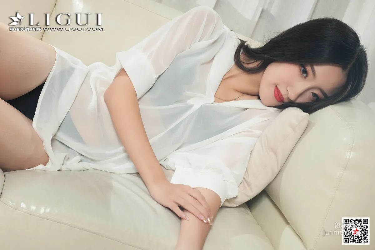 王欣竹《透視白襯衫女神》 [麗櫃Ligui] 寫真集 48