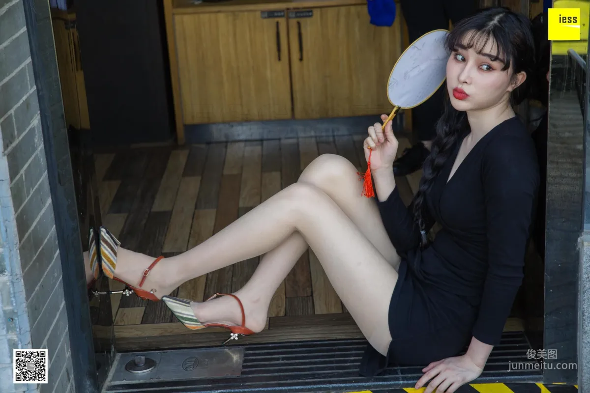 模特喵姐 《陽光下的喵姐》絲足美腿 [異思趣向IESS] 寫真集 41