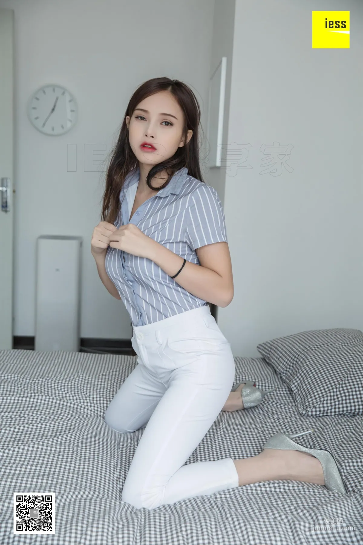 模特小羽 《小羽OL白長褲》美腿高跟 [異思趣向IESS] 寫真集 73