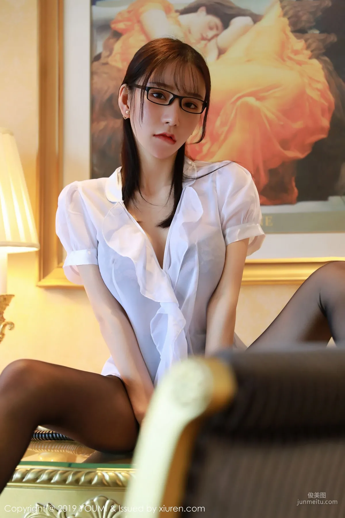 周于希Sandy《性感OL制服》 [尤蜜荟YouMi] Vol.285 寫真集 14