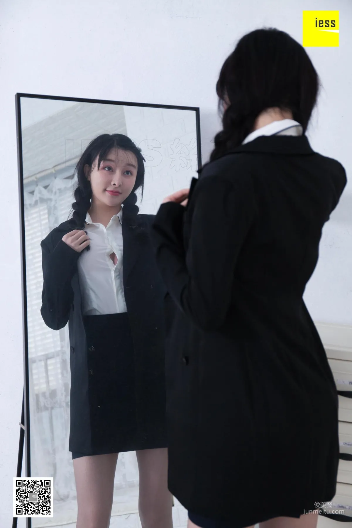 模特喵姐 《喵系女老闆》絲足美腿 [異思趣向IESS] 寫真集 8