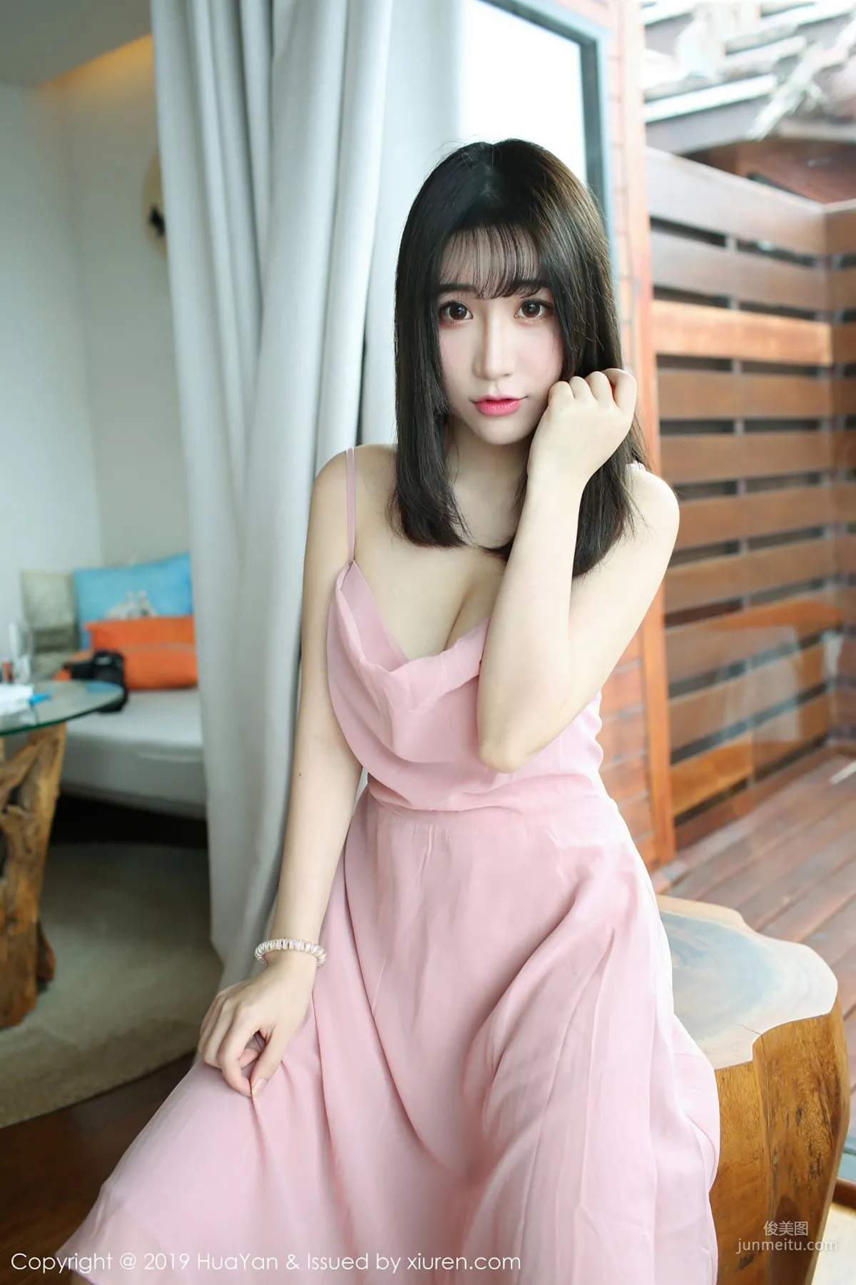 绯月樱-Cherry《马代女神》 [花の颜HuaYan] Vol.062 写真集1