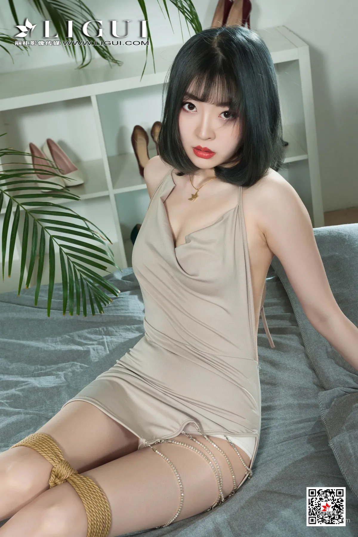 思航《肉絲繩藝捆綁》 [麗櫃美束Ligui] 網絡麗人 寫真集 23