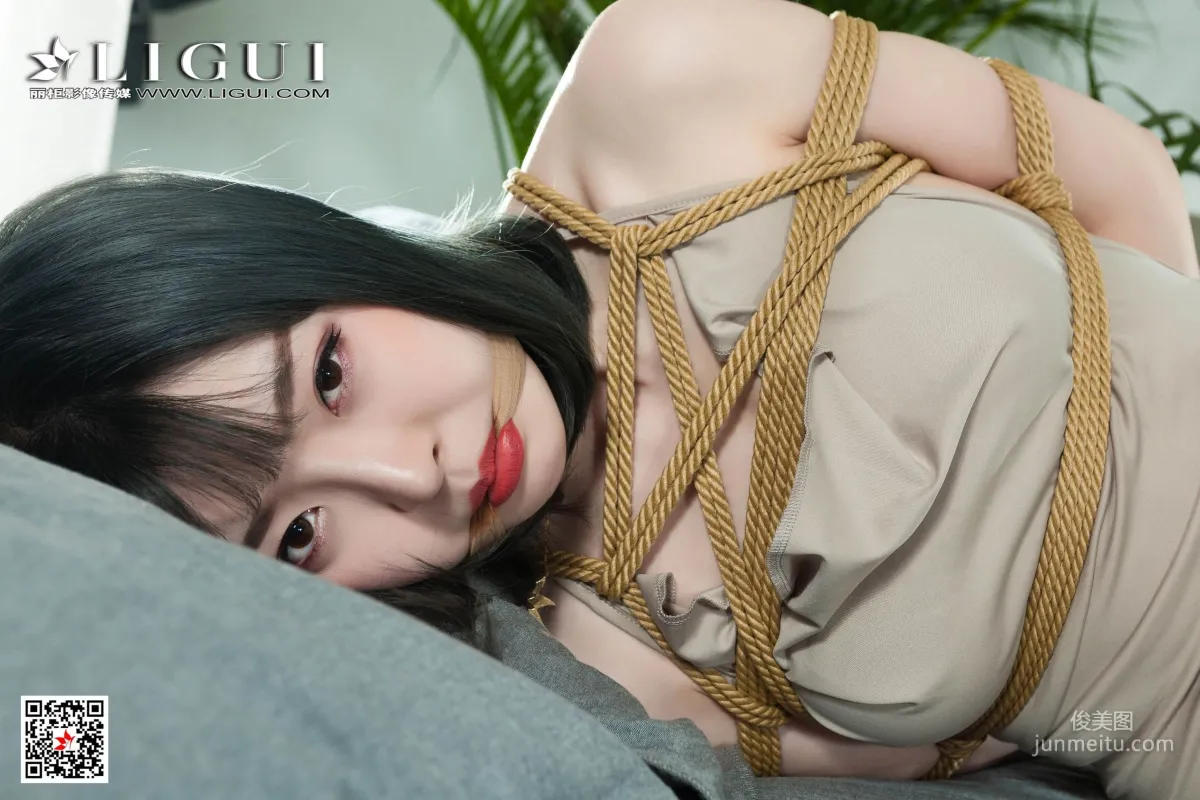 思航《肉絲繩藝捆綁》 [麗櫃美束Ligui] 網絡麗人 寫真集 27