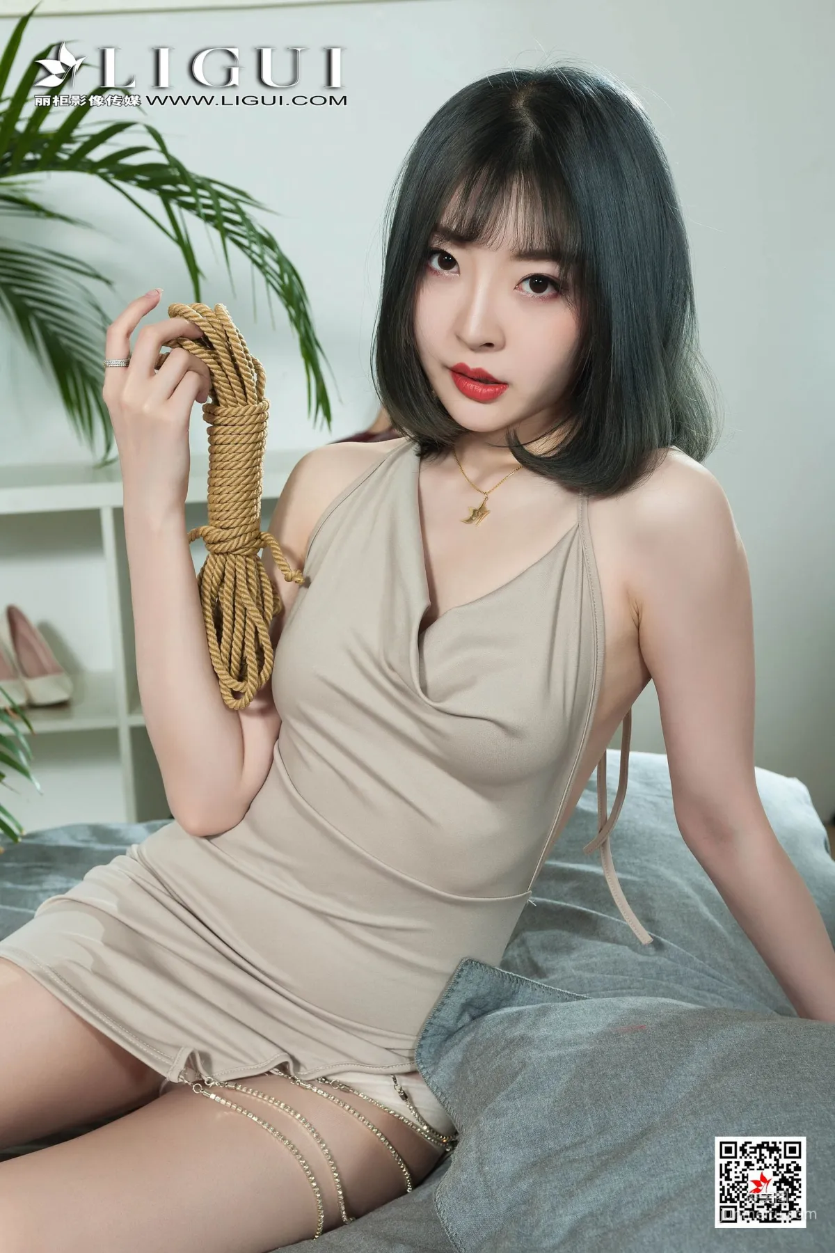 思航《肉絲繩藝捆綁》 [麗櫃美束Ligui] 網絡麗人 寫真集 13