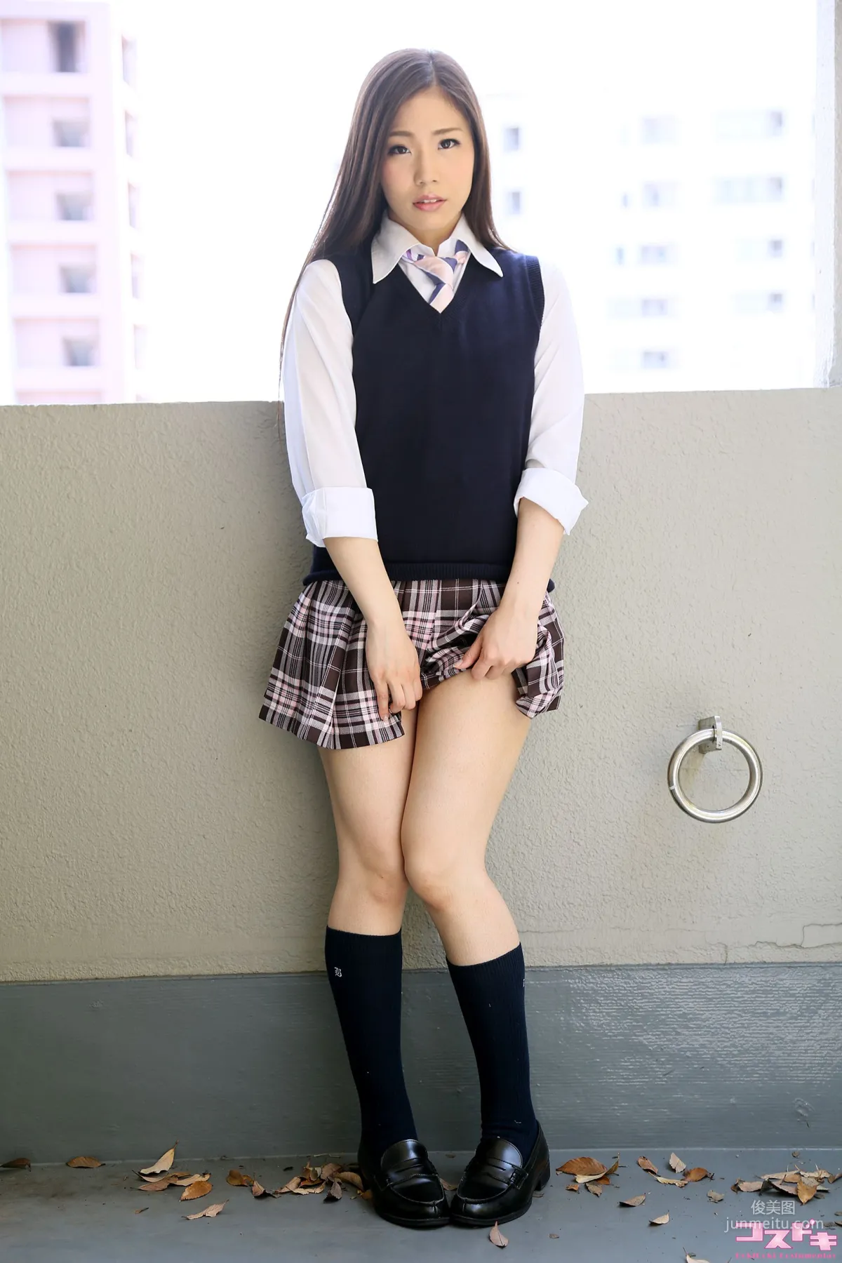 [Cosdoki] Haruka Yuzuki 柚木はるか yuzukiharuka_pic_seifuku2 寫真集 27