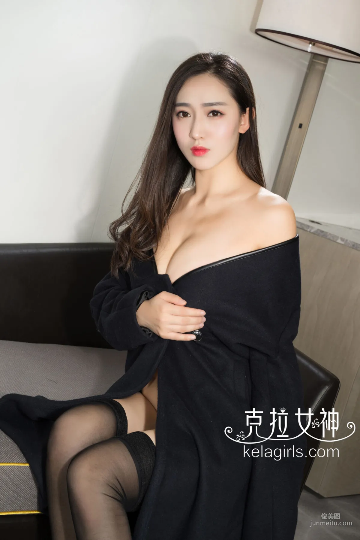 姜璐《学姐の黑丝》 [克拉女神Kelagirls] 写真集24