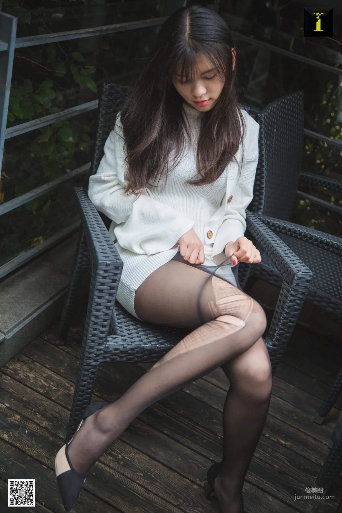 腿模七七 《七七的戶外撕撕》 [異思趣向IESS] 寫真集 86