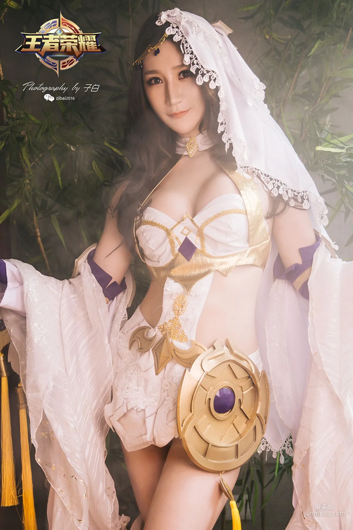 玄子《貂蟬-異域舞娘COS》 [頭條女神wordgirls] 寫真集 20