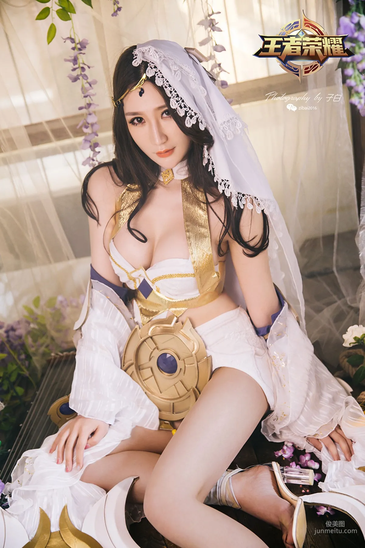 玄子《貂蟬-異域舞娘COS》 [頭條女神wordgirls] 寫真集 2