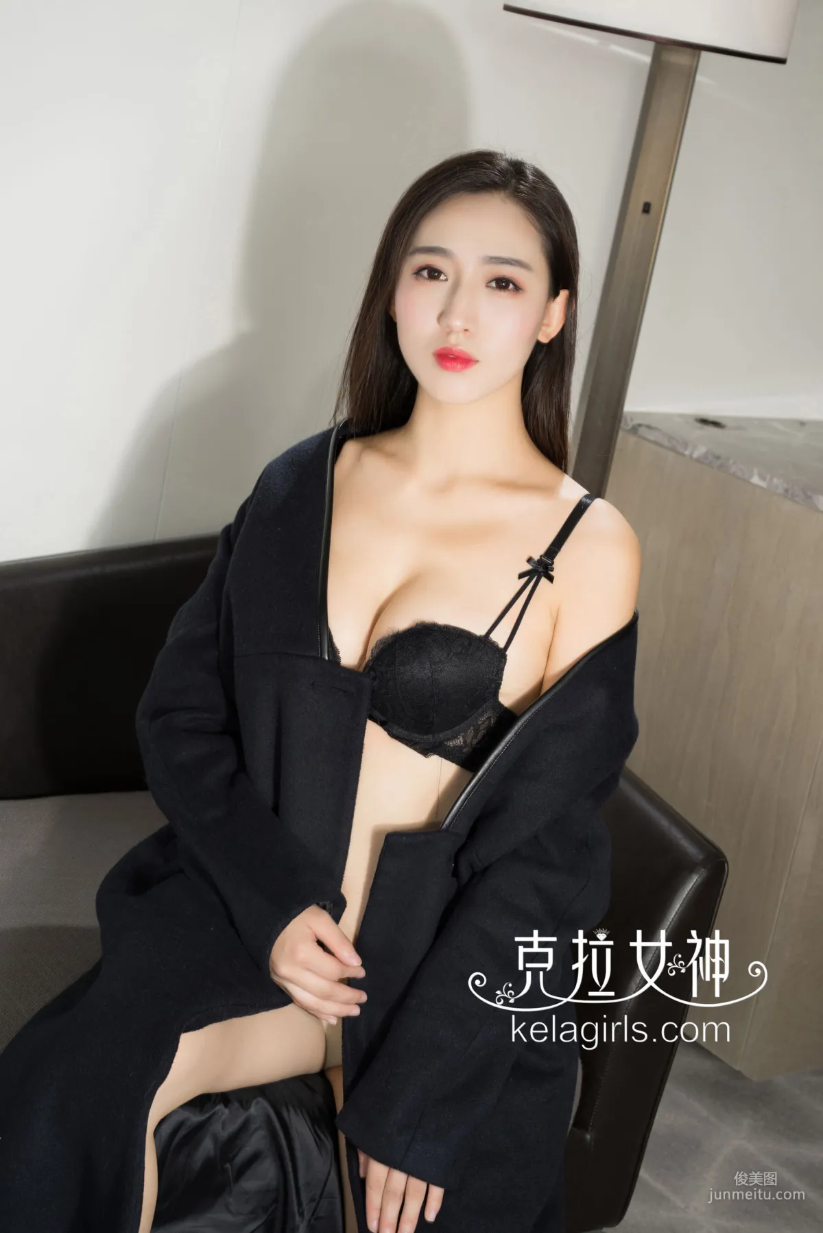 姜璐《學姐の黑絲》 [克拉女神Kelagirls] 寫真集 6