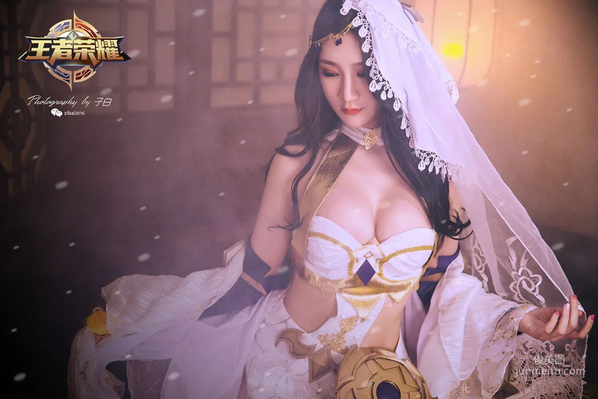 玄子《貂蟬-異域舞娘COS》 [頭條女神wordgirls] 寫真集 30