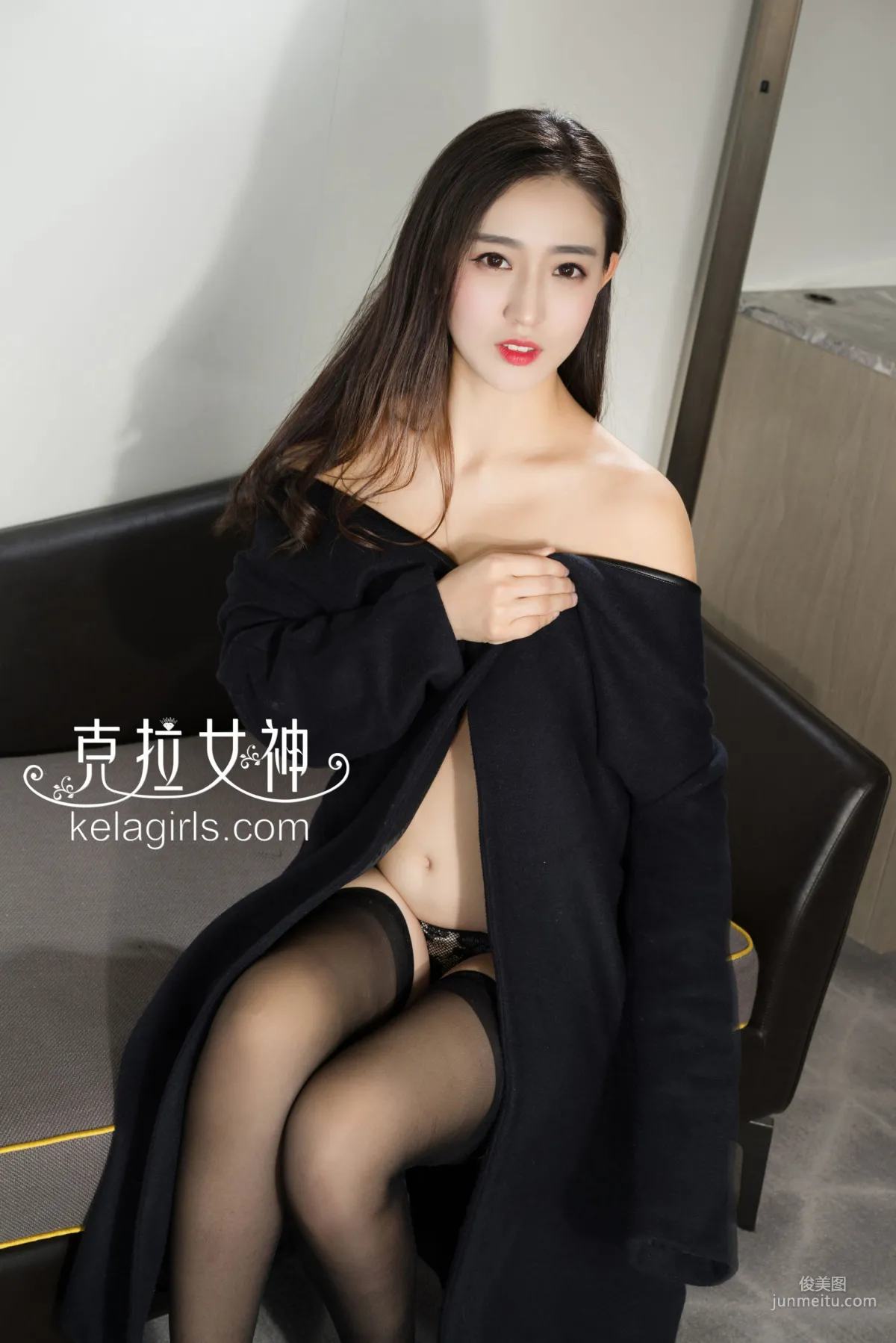 姜璐《學姐の黑絲》 [克拉女神Kelagirls] 寫真集 20