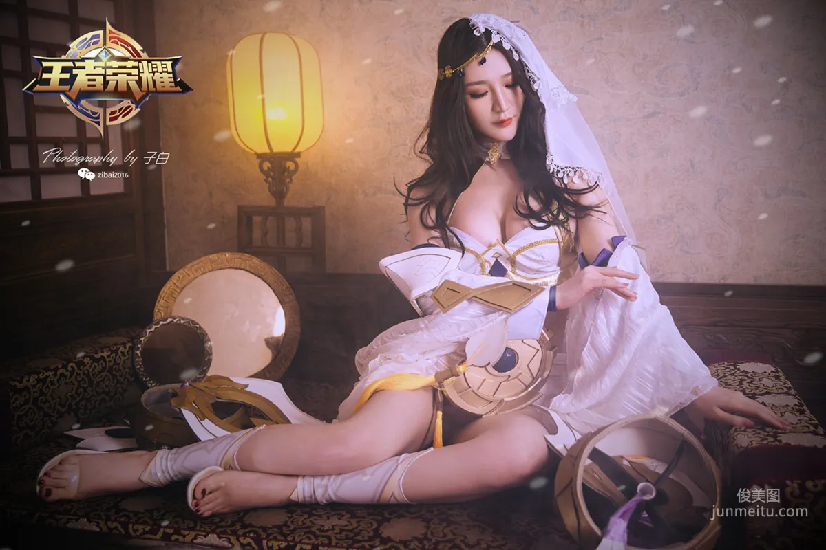 玄子《貂蟬-異域舞娘COS》 [頭條女神wordgirls] 寫真集 10