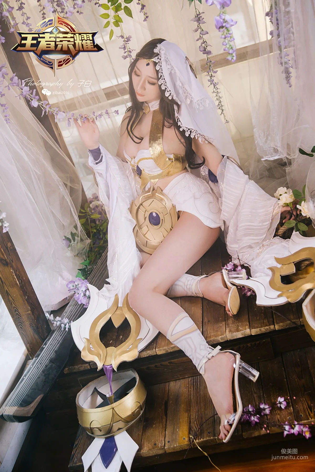 玄子《貂蟬-異域舞娘COS》 [頭條女神wordgirls] 寫真集 19
